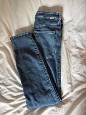 H&M Women's Dark Blue Skinny Jeans